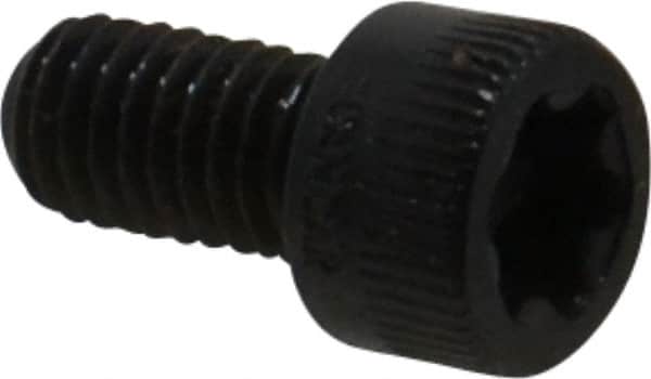 Camcar - #10-32 UNF Torx Plus Drive, Socket Cap Screw - Alloy Steel, Black Oxide Finish, Fully Threaded, 3/8" Length Under Head - Americas Industrial Supply