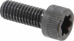 Camcar - #10-32 UNF Torx Plus Drive, Socket Cap Screw - Alloy Steel, Black Oxide Finish, Fully Threaded, 1/2" Length Under Head - Americas Industrial Supply