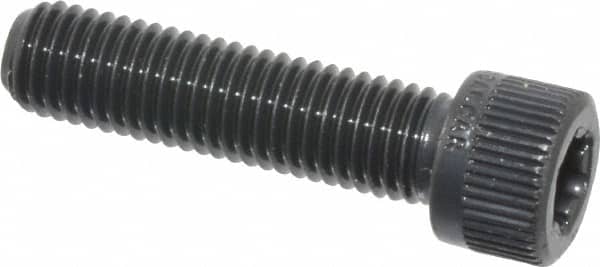 Camcar - 1/4-28 UNF Torx Plus Drive, Socket Cap Screw - Alloy Steel, Black Oxide Finish, Fully Threaded, 1" Length Under Head - Americas Industrial Supply
