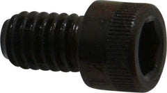 Made in USA - 5/16-18 UNC Hex Socket Drive, Socket Cap Screw - Alloy Steel, Black Oxide Finish, Fully Threaded, 1/2" Length Under Head - Americas Industrial Supply