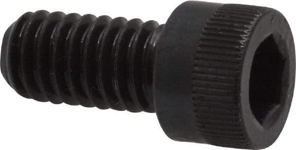 Made in USA - 5/16-18 UNC Hex Socket Drive, Socket Cap Screw - Alloy Steel, Black Oxide Finish, Fully Threaded, 5/8" Length Under Head - Americas Industrial Supply