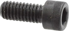 Made in USA - 5/8-11 UNC Hex Socket Drive, Socket Cap Screw - Alloy Steel, Black Oxide, Partially Threaded, 2-1/2" Length Under Head - Americas Industrial Supply