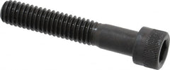 Made in USA - 5/16-18 UNC Hex Socket Drive, Socket Cap Screw - Alloy Steel, Black Oxide Finish, Partially Threaded, 1-3/4" Length Under Head - Americas Industrial Supply