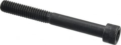 Made in USA - 5/16-18 UNC Hex Socket Drive, Socket Cap Screw - Alloy Steel, Black Oxide Finish, Partially Threaded, 2-3/4" Length Under Head - Americas Industrial Supply