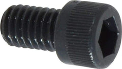 Made in USA - 3/8-16 UNC Hex Socket Drive, Socket Cap Screw - Alloy Steel, Black Oxide Finish, Fully Threaded, 5/8" Length Under Head - Americas Industrial Supply