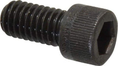 Made in USA - 3/8-16 UNC Hex Socket Drive, Socket Cap Screw - Alloy Steel, Black Oxide Finish, Fully Threaded, 3/4" Length Under Head - Americas Industrial Supply