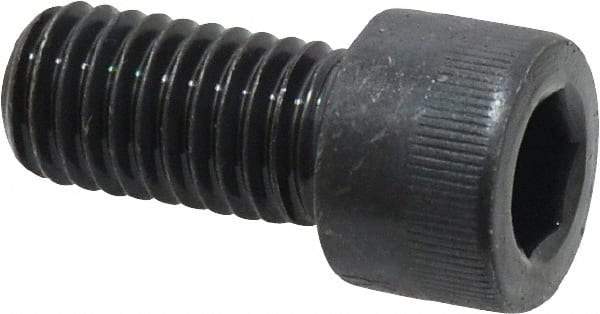 Made in USA - 1/2-13 UNC Hex Socket Drive, Socket Cap Screw - Alloy Steel, Black Oxide Finish, Fully Threaded, 1" Length Under Head - Americas Industrial Supply