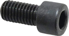 Made in USA - 1/2-13 UNC Hex Socket Drive, Socket Cap Screw - Alloy Steel, Black Oxide Finish, Fully Threaded, 1" Length Under Head - Americas Industrial Supply