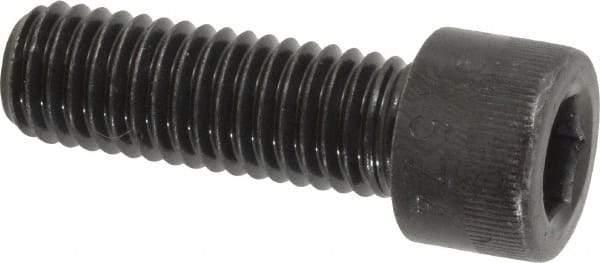 Made in USA - 1/2-13 UNC Hex Socket Drive, Socket Cap Screw - Alloy Steel, Black Oxide Finish, Fully Threaded, 1-1/2" Length Under Head - Americas Industrial Supply