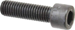 Made in USA - 1/2-13 UNC Hex Socket Drive, Socket Cap Screw - Alloy Steel, Black Oxide Finish, Fully Threaded, 1-3/4" Length Under Head - Americas Industrial Supply