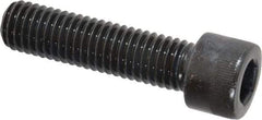 Made in USA - 1/2-13 UNC Hex Socket Drive, Socket Cap Screw - Alloy Steel, Black Oxide Finish, Fully Threaded, 2" Length Under Head - Americas Industrial Supply