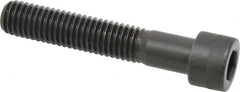 Made in USA - 1/2-13 UNC Hex Socket Drive, Socket Cap Screw - Alloy Steel, Black Oxide Finish, Partially Threaded, 2-3/4" Length Under Head - Americas Industrial Supply