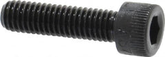Made in USA - #10-32 UNF Hex Socket Drive, Socket Cap Screw - Alloy Steel, Black Oxide Finish, Fully Threaded, 3/4" Length Under Head - Americas Industrial Supply