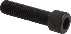 Made in USA - 1/4-28 UNF Hex Socket Drive, Socket Cap Screw - Alloy Steel, Black Oxide Finish, Fully Threaded, 1" Length Under Head - Americas Industrial Supply