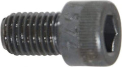 Made in USA - 5/16-24 UNF Hex Socket Drive, Socket Cap Screw - Alloy Steel, Black Oxide Finish, Fully Threaded, 1/2" Length Under Head - Americas Industrial Supply