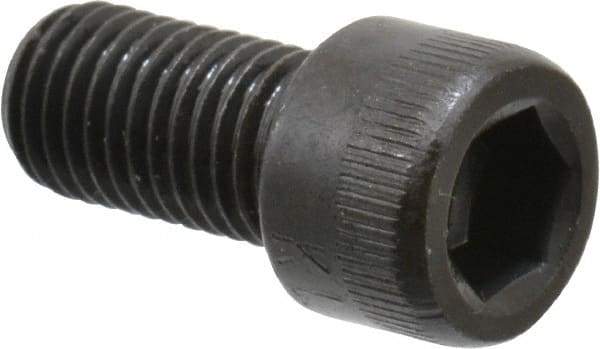Made in USA - 5/16-24 UNF Hex Socket Drive, Socket Cap Screw - Alloy Steel, Black Oxide Finish, Fully Threaded, 5/8" Length Under Head - Americas Industrial Supply