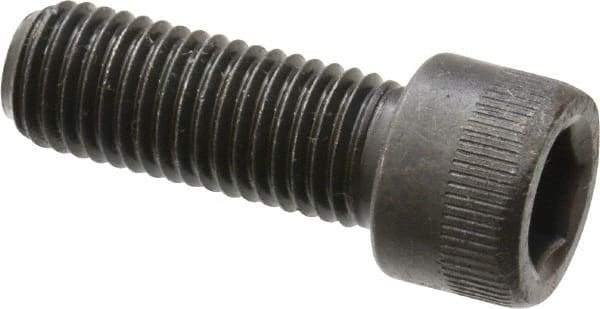 Made in USA - 5/16-24 UNF Hex Socket Drive, Socket Cap Screw - Alloy Steel, Black Oxide Finish, Fully Threaded, 7/8" Length Under Head - Americas Industrial Supply