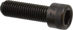 Made in USA - 5/16-24 UNF Hex Socket Drive, Socket Cap Screw - Alloy Steel, Black Oxide Finish, Fully Threaded, 1" Length Under Head - Americas Industrial Supply