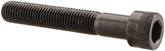 Made in USA - 5/16-24 UNF Hex Socket Drive, Socket Cap Screw - Alloy Steel, Black Oxide Finish, Partially Threaded, 2" Length Under Head - Americas Industrial Supply