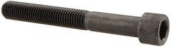 Made in USA - 5/16-24 UNF Hex Socket Drive, Socket Cap Screw - Alloy Steel, Black Oxide Finish, Partially Threaded, 2-1/2" Length Under Head - Americas Industrial Supply