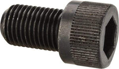 Made in USA - 3/8-24 UNF Hex Socket Drive, Socket Cap Screw - Alloy Steel, Black Oxide Finish, Fully Threaded, 5/8" Length Under Head - Americas Industrial Supply