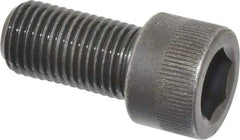 Made in USA - 3/8-24 UNF Hex Socket Drive, Socket Cap Screw - Alloy Steel, Black Oxide Finish, Fully Threaded, 3/4" Length Under Head - Americas Industrial Supply