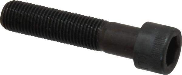 Made in USA - 3/8-24 UNF Hex Socket Drive, Socket Cap Screw - Alloy Steel, Black Oxide Finish, Partially Threaded, 1-3/4" Length Under Head - Americas Industrial Supply