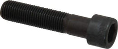 Made in USA - 3/8-24 UNF Hex Socket Drive, Socket Cap Screw - Alloy Steel, Black Oxide Finish, Partially Threaded, 1-3/4" Length Under Head - Americas Industrial Supply