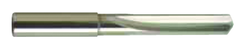 6mm Dia. - Carbide Straight Flute 4XD Drill-130Â° 4-Facet Point-Coolant-Bright - Americas Industrial Supply