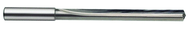 3.7mm Dia. - Carbide Straight Flute 7xD Drill-130° 4-Facet Point-Coolant-Bright - Americas Industrial Supply