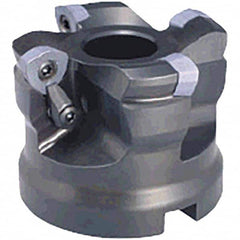 Tungaloy - 3" Cut Diam, 1" Arbor Hole, Indexable High-Feed Face Mill - Americas Industrial Supply