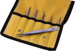 Aven - Titanium Bonded Tweezer Set - 1 Piece - Americas Industrial Supply