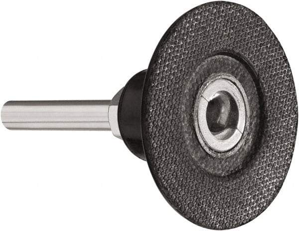DeWALT - 3" Diam Quick-Change Disc Backing Pad - 1/4" Shank Diam, 20,000 RPM, Roloc Compatible - Americas Industrial Supply