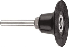 DeWALT - 1-1/2" Diam Quick-Change Disc Backing Pad - 1/4" Shank Diam, 30,000 RPM, Roloc TS Compatible - Americas Industrial Supply