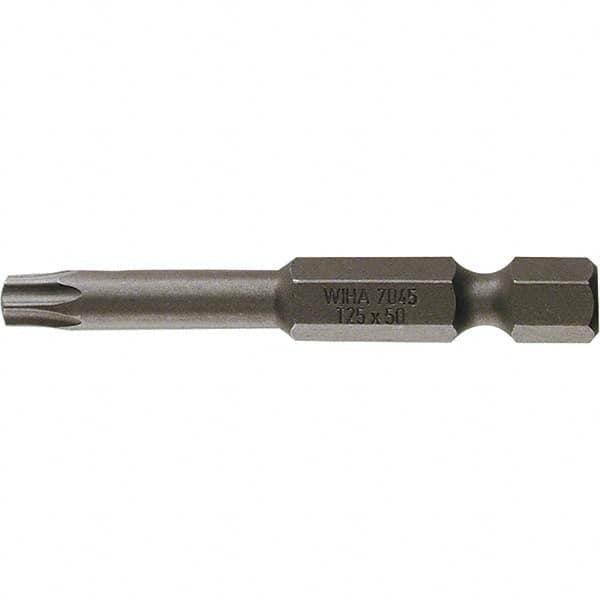 Wiha - T15 Power Bit - 1/4" Drive, 2" OAL - Americas Industrial Supply