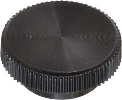 Made in USA - Knurled Plastic Thumb Screw - 19mm OAL, 19mm Head Diam x 7.6mm Head Height - Americas Industrial Supply