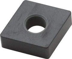 Iscar - CNGA432 T Grade IS8 Ceramic Turning Insert - Uncoated, 80° Diamond, 1/2" Inscr Circle, 3/16" Thick, 1/32" Corner Radius - Americas Industrial Supply