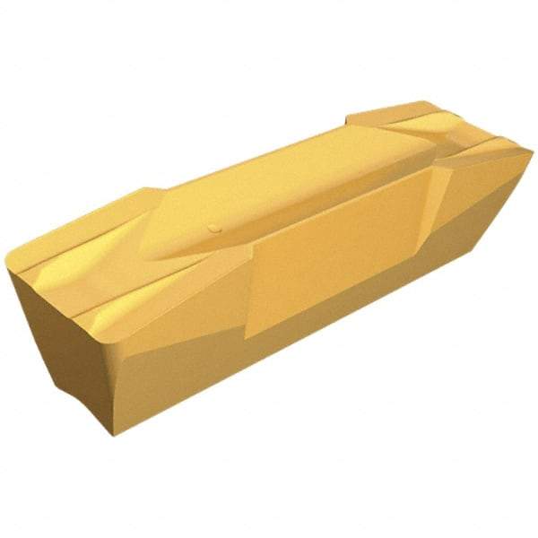 Iscar - 800E080GIFG Grade IC20, 8mm Cutting Width Carbide Grooving Insert - 25mm Max Depth of Cut, Neutral, 0.8mm Corner Radius, Uncoated - Americas Industrial Supply