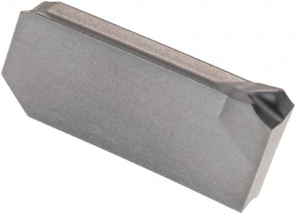 Iscar - 22JS15GIM Grade IC20, 2.2mm Cutting Width Carbide Grooving Insert - Right Hand, 0.02mm Corner Radius, Uncoated - Americas Industrial Supply