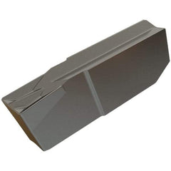 Iscar - 32GIM Grade IC54, 3.2mm Cutting Width Carbide Grooving Insert - Neutral, 0.22mm Corner Radius, Uncoated - Americas Industrial Supply