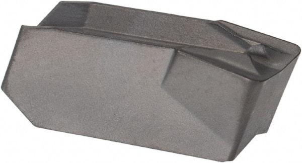 Iscar - 608GIMF Grade IC20, 6mm Cutting Width Carbide Grooving Insert - 3.6mm Max Depth of Cut, Neutral, 0.8mm Corner Radius, Uncoated - Americas Industrial Supply