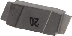 Iscar - 080000GIP Grade IC20, 0.8mm Cutting Width Carbide Grooving Insert - 1.6mm Max Depth of Cut, Neutral, Uncoated - Americas Industrial Supply