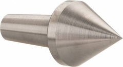 Riten - 4MT Taper, 1-1/8" Point Diam, Hardened Tool Steel Lathe Standard Point - 1-5/16" OAL - Americas Industrial Supply