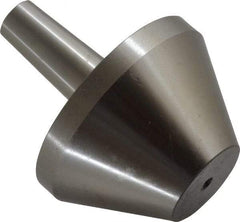 Riten - 4MT Taper, 1 to 2-1/4" Point Diam, Hardened Tool Steel Lathe Bull Nose Point - 1-9/16" OAL - Americas Industrial Supply
