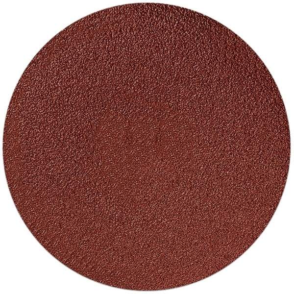 Sait - 8" Diam, 36 Grit Aluminum Oxide Adhesive PSA Disc - Very Coarse Grade, X Weighted Cloth Backing, For Disc Sanders - Americas Industrial Supply