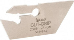 Iscar - 2.8 to 4mm Groove Width, 20mm Max Depth of Cut, Neutral Cut, CGHN Indexable Grooving Blade - Multiple Insert Styles, Series Cut Grip - Americas Industrial Supply