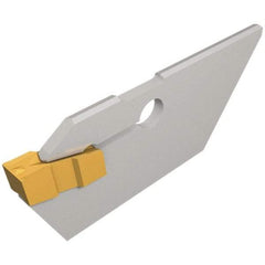 Iscar - 3.6 to 4.5mm Groove Width, 20mm Max Depth of Cut, Neutral Cut, CGHN Indexable Grooving Blade - Multiple Insert Styles, Series Cut Grip - Americas Industrial Supply
