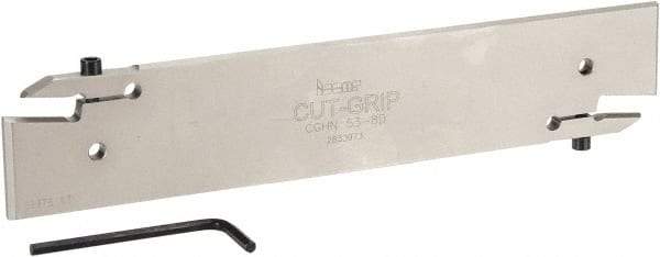Iscar - 8 to 8.3mm Groove Width, Indexable Grooving Blade - GDMF.., GDMN.., GDMU.., GDMY.., GIF.., GIPA.. Insert Style, Series Cut Grip - Americas Industrial Supply
