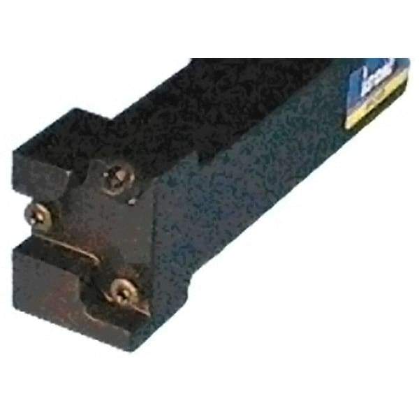 Iscar - GHAP, External, Right Hand, Indexable Grooving Tool Holder - GDM.. 808, GI.. 8.. Insert Compatibility, 1-1/4" Shank Height, 1-1/4" Shank Width, 6.1" OAL - Americas Industrial Supply