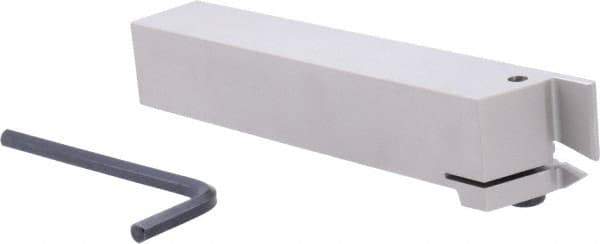Iscar - GHD, External, Left Hand, 0.4" Max Depth of Cut, 0.157 to 0.197" Groove Width, Indexable Grooving Tool Holder - GI.. Insert Compatibility, 1" Shank Height, 1" Shank Width, 6" OAL - Americas Industrial Supply